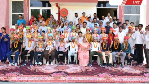 राजस्थान पब्लिक स्कूल झुंझुनूं में 90% से अधिक अंक लाने वाले विद्यार्थियों का भव्य सम्मान समारोह