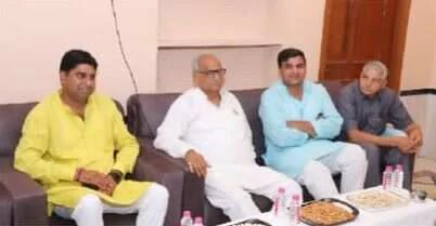 राज्यसभा सांसद गहलोत आयें निजी कार्यक्रम से लक्ष्मणगढ़