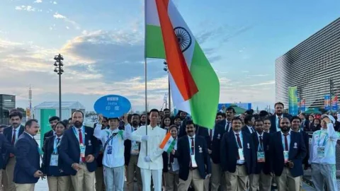 श्री जेजेटी यूनिवर्सिटी के प्रो प्रेजिडेंट डॉ देवेंद्र सिंह ढुल ने वर्ल्ड यूनिवर्सिटी गेम्स में भारतीय दल का प्रतिनिधित्व किया