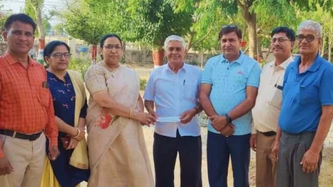 बाय स्कूल में जनसहयोग से होंगे ग्यारह लाख के निर्माण कार्य