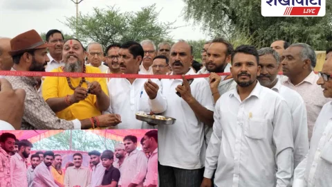 झुंझुनूं में 1.57 करोड़ की नंदीशाला का उद्घाटन, भामाशाह सम्मानित