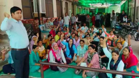 एएनएम से दुष्कर्म का आरोपी पकड़ से बाहर