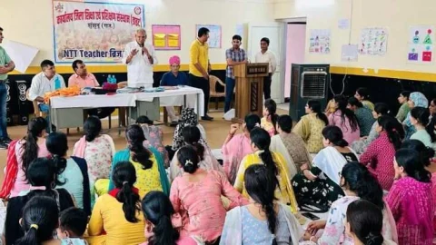 आरपीएससी पूर्व चेयरमैन सी आर चौधरी का किया अभिनंदन