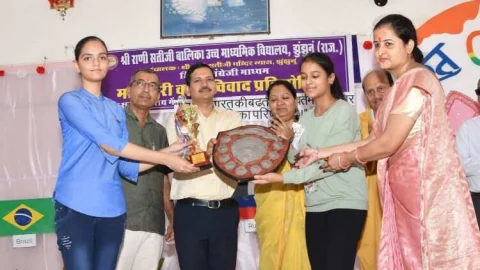 मातेश्वरी वाद विवाद प्रतियोगिता संपन्न