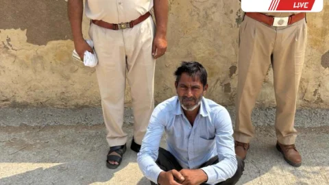 सिंघाना में अवैध शराब सहित आरोपी गिरफ्तार