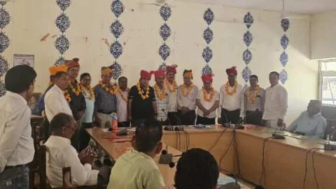 पंचायतीराज अतिरिक्त एवं सहायक विकास अधिकारी जिला शाखा संघ के चुनाव संपन्न