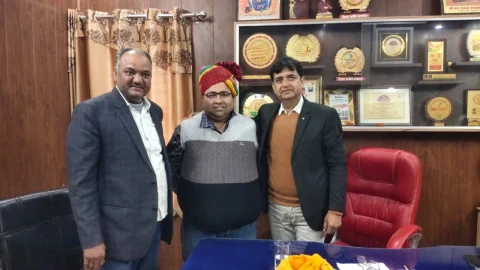 डॉ सर्वा ने डिप्टी सीएमएचओ (प.क.) झुंझुनूं पद पर कार्यग्रहण किया