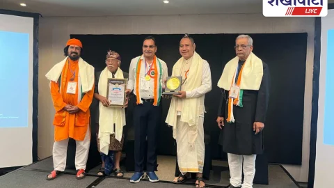 Jhunjhunu News: झुंझुनूं के डॉ. जी. एल. कालेर को इंडोनेशिया में भारत शिरोमणि अवार्ड