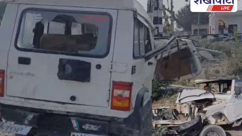 मेगा हाइवे हादसा: बोलेरो टक्कर में दो युवक गंभीर