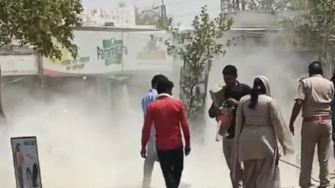 पुलिस टीम की सक्रियता के चलते बड़ा हादसा टला