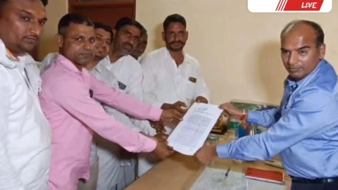 संयुक्त किसान मोर्चा के बैनर तले चल रहा धरना समाप्त | churu |rajaldesar |