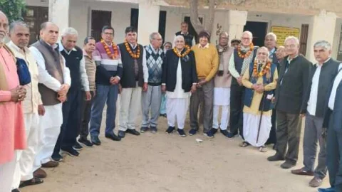 राजस्थान पेंशनर्स मंच की कार्यकारिणी गठित