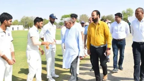 ऑल इंडिया इंटर यूनिवर्सिटी क्रिकेट के फाइनल में पहुंची जेजेटी यूनिवर्सिटी