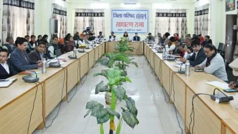 झुंझुनू जिला परिषद की साधारण सभा की बैठक सम्पन्न