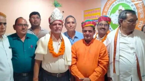 शिक्षक संघ के चुनाव में विपिन शर्मा प्रदेशाध्यक्ष व महेंद्र पाण्डेय मुख्य महामंत्री चुने गये