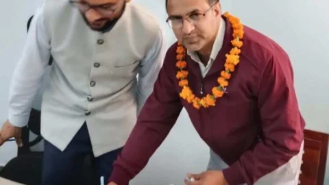 परिवीक्षा एवं कारागृह कल्याण अधिकारी नगेन्द्र सिंह राठौड़ ने किया कार्यग्रहण