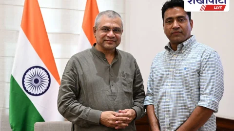 सांसद राहुल कस्वां ने रेल मंत्री से की मुलाकात, रखीं नई ट्रेनों व धार्मिक कॉरिडोर की मांग