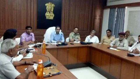 रामनवमी के अवसर पर निकलने वाली शोभायात्रा की सभी तैयारियां पूरी – जिला कलेक्टर