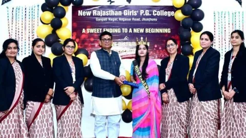 ढूकिया ने छात्राओं को समय के सदुपयोग की सीख दी