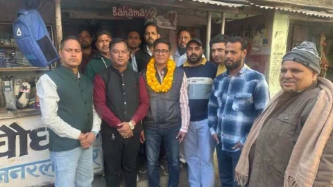 अभिभाषक संघ के अध्यक्ष बने एडवोकेट चिरंजीलाल भूरिया का किया स्वागत