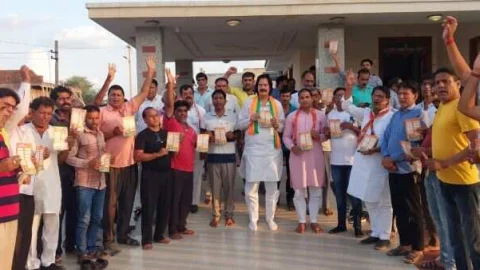 कांग्रेस के शासन में आम जनता का हाल बेहाल जनता परिवर्तन के लिए तैयार है – रिणवां