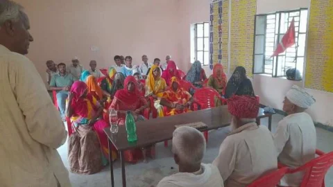 किसान महासभा का चौथा प्रखंड सम्मेलन संपन्न, किसान समस्याओं को लेकर आंदोलन की दी चेतावनी