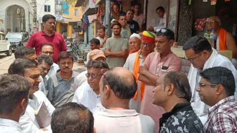 व्यापारियों की समस्याओं के समाधान के लिए हर समय रहूंगा तत्पर – महर्षि