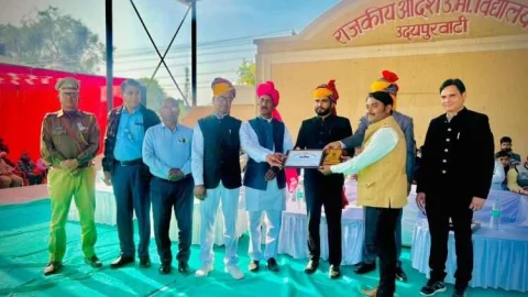 विधायक भगवान राम सैनी ने फहराया राष्ट्रीय ध्वज