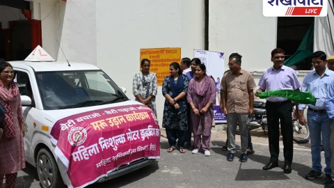 झुंझुनूं में मरू उड़ान से महिलाओं को मुफ्त ड्राइविंग प्रशिक्षण