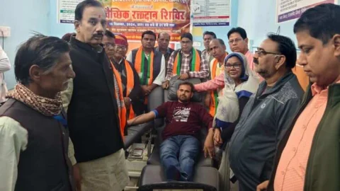 रक्त से मिलता है किसी जरूरतमंद को नया जीवन – सैनी