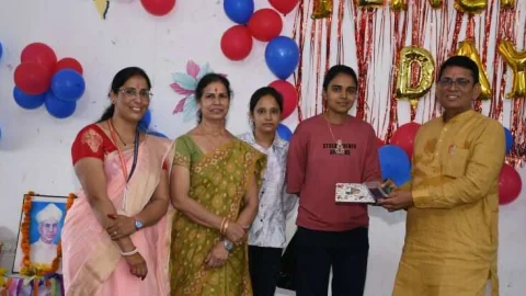 न्यू राजस्थान बालिका पी.जी. महाविद्यालय में हर्षोल्लास से मनाया शिक्षक दिवस