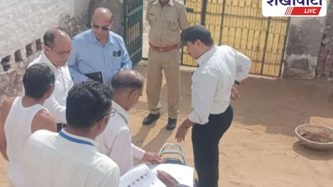 Churu News: गांवों में जाकर बीएलओ कार्य का कलक्टर ने लिया जायजा