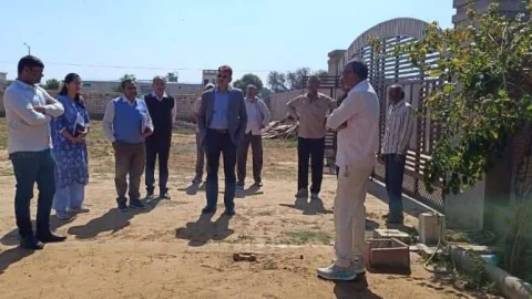 जल जीवन मिशन के अधीन ग्राम पंचायत राधिाकिशनपुरा का किया निरीक्षण