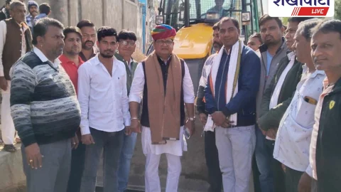 CC सड़क का शुभारंभ, बोले महर्षि – भेदभाव नहीं