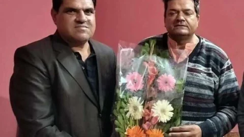 कैबिनेट मंत्री गोदारा व राज्य मंत्री स्वतंत्र प्रभार खर्रा से की शिष्टाचार मुलाकात