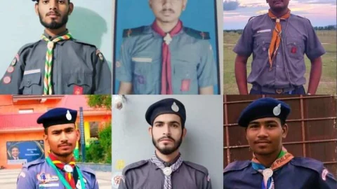 राज्य स्तरीय डेजर्ट ट्रैकिंग के लिए सीकर के 6 रोवर स्काउट का चयन