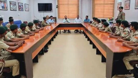 श्री जेजेटी विश्वविद्यालय के एनसीसी कैडेट्स ने सीखी सीपीआर विधि