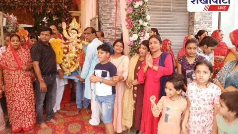 Sikar News:  पहली बार गणेश पूजन महोत्सव का भव्य समापन