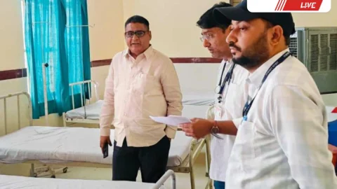 खाटूश्यामजी, रींगस व जीणमाता अस्पतालों का निरीक्षण