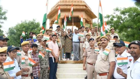 हर घर तिरंगा अभियान का आगाज : जिलेभर में आयोजित किए गए विभिन्न कार्यक्रम