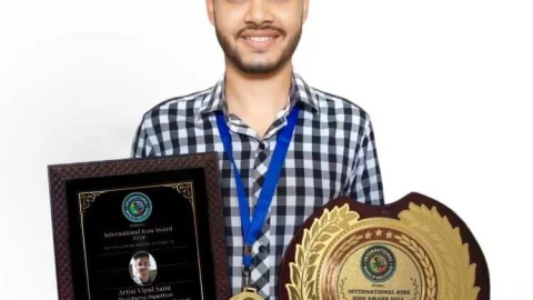 विपुल सैनी को मिला इंटरनेशनल आइकन अवार्ड 2024