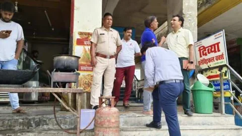 नीमकाथाना में रसद विभाग की बड़ी कार्रवाई