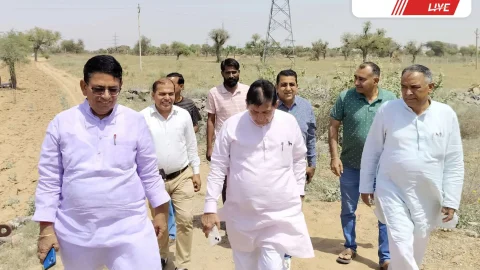 मुख्यमंत्री दौरे को लेकर तैयारियों का लिया जायज़ा