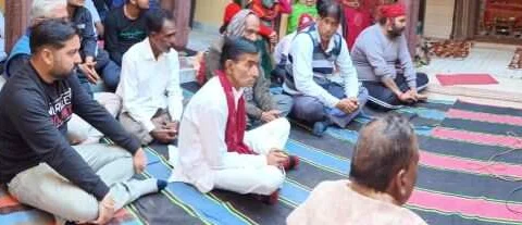 नरसिंह भगवान मंदिर मे पौष बड़ा महोत्सव मनाया