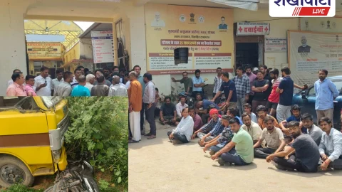 Sikar News: लक्ष्मणगढ़ में स्कूल बस की टक्कर से दो लोगों की मौत