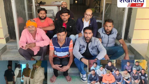 झुंझुनूं पुलिस का एरिया डोमिनेशन: 147 अपराधी गिरफ्तार