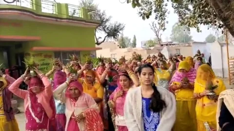 श्री करणी मंदिर में हुई मूर्ति प्राण प्रतिष्ठा