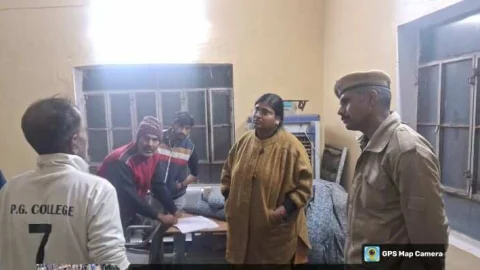 सचिव द्वारा किया गया रैन बसेरे का औचक निरीक्षण