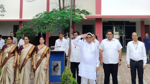 झुंझुनूं के न्यू राजस्थान पब्लिक स्कूल में धूमधाम से मना 79वां स्वतंत्रता दिवस