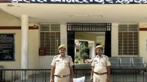 झुंझुनू पुलिस ने लूट की घटना के आरोपी को 10 घंटे में ही किया गिरफ्तार